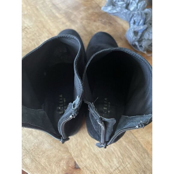 CECELIA New York Women's Midnight Nolton Ankle Boots Black suede 8.5 - Picture 5 of 9